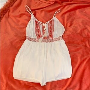 White Romper